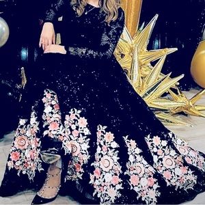 Gorgeous fully embroidered dress